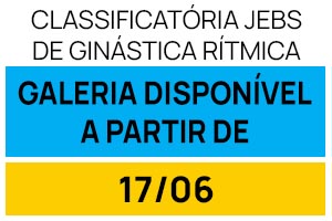 Classificatória JEBS de Ginástica Rítmica 2026
